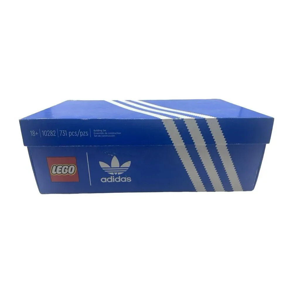 LEGO Icons: Adidas Originals Superstar (10282) Complete *Damaged Box - READ